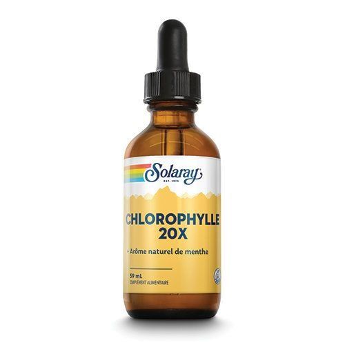 Chlorophylle Extrait liquide 20X 59ml  - Solaray
