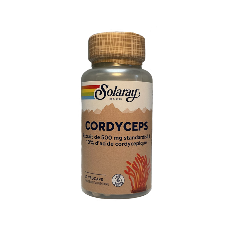 Cordyceps 60 capsules végétales  - Solaray