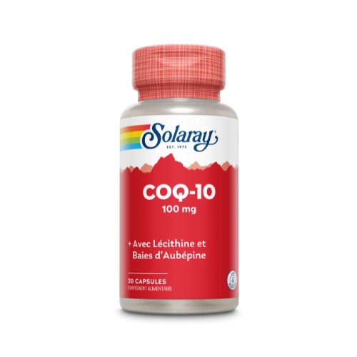 Pure Coq 10  100mg 30 capsules  - Solaray