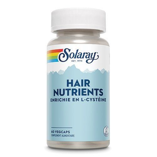 Hair Nutrients 60 capsules végétales  - Solaray
