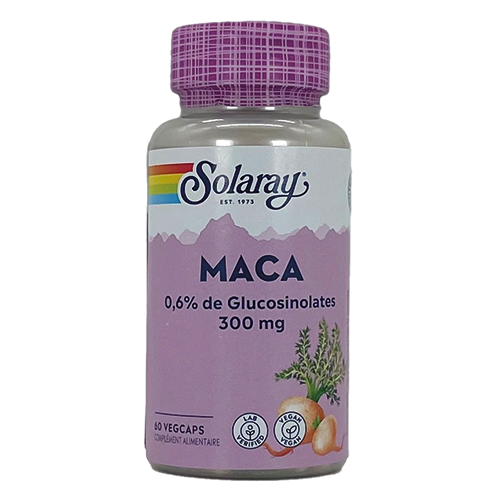 MACA 300mg  60 capsules végétales  - Solaray