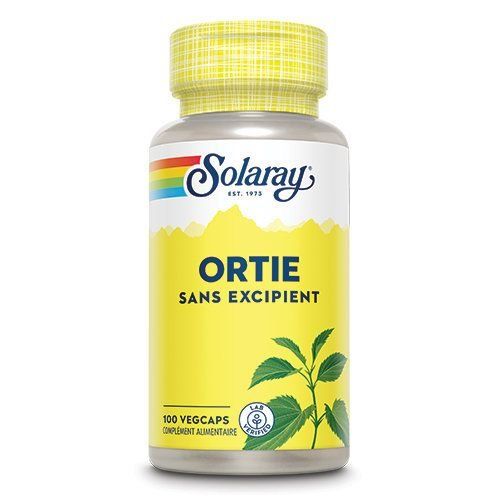 Ortie 450 mg 100 capsules végétales  - Solaray