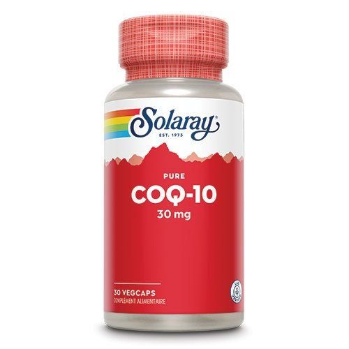 CoQ10 30mg 30 capsules végétales  - Solaray