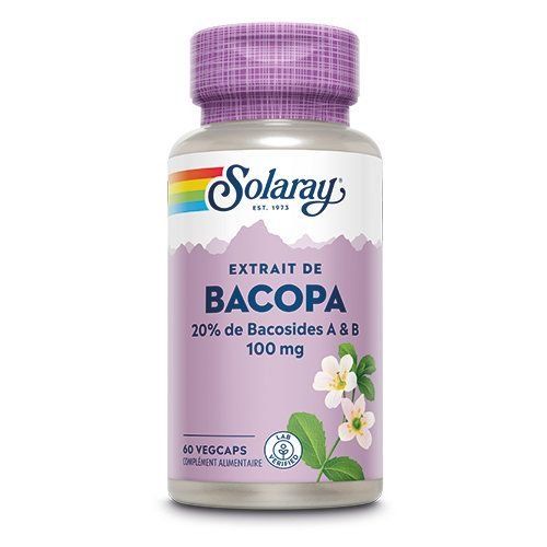 Bacopa 100mg 60 vegcaps  - Solaray