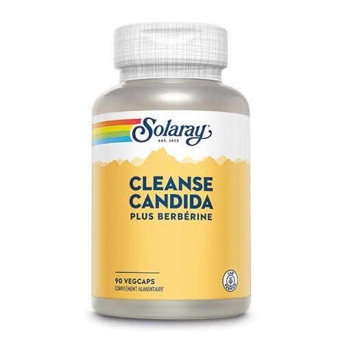 Cleanse Candida + Berbérine 90 vegcaps  - Solaray